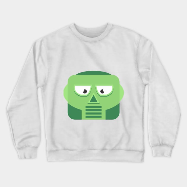 robot Crewneck Sweatshirt by sigit_n